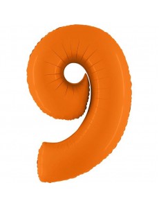 Balão Número 9 Laranja